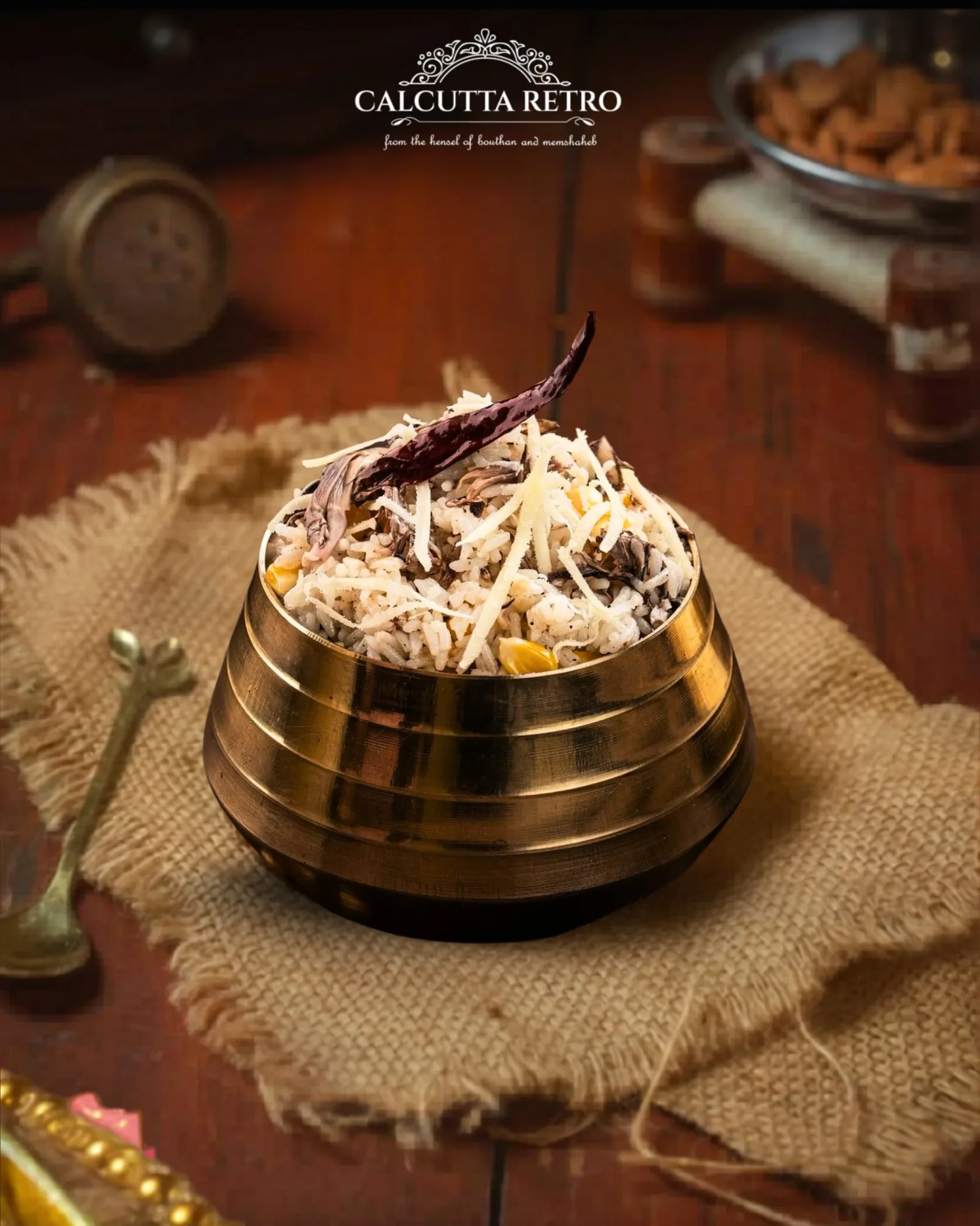 Bhutta ar mochar pulao